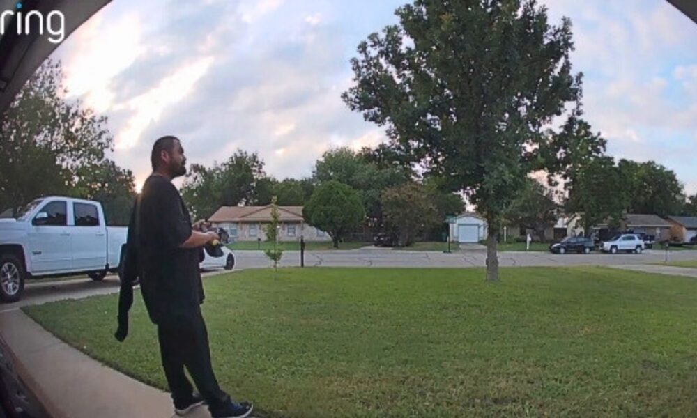 Man With Large Knife Caught On Ring Camera, Alarms Denton Resident