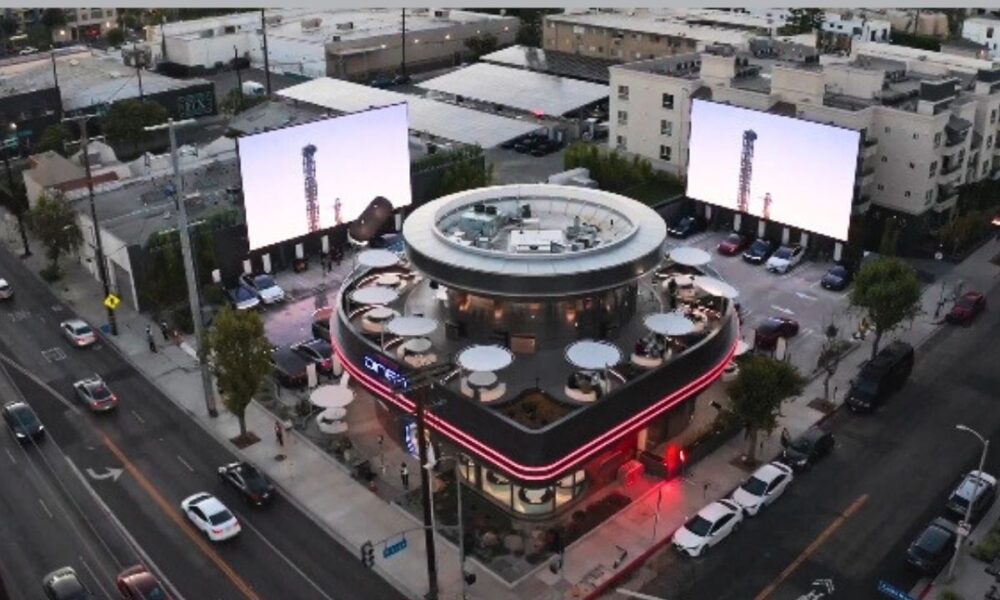 Roller Skates, Robots, 80 Plugs: Tesla’s Diner And Drive-In Zaps Hollywood’s Past