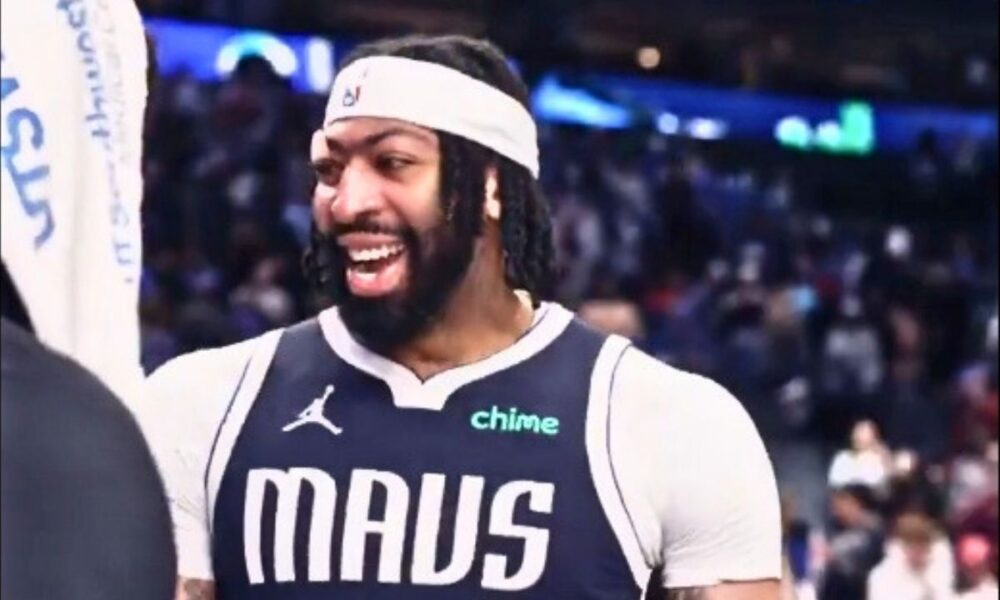 Dallas Mavericks’ Anthony Davis Lands In NBA’s Top 10 Western Conference Stars