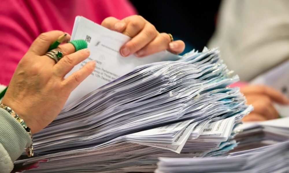 President Trump Targets Voting Machines, Mail-In Ballots; Seeks Watermark Paper Ballots