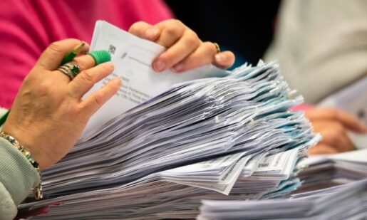 President Trump Targets Voting Machines, Mail-In Ballots; Seeks Watermark Paper Ballots