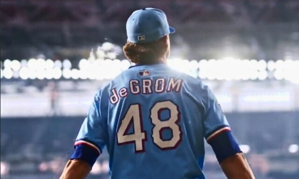 Rangers’ deGrom Breaks Randy Johnson’s Record With Fastest Road To 1,800 Career Strikeouts