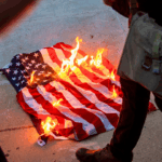 Trump Orders Crackdown On Flag Burning With Prosecutions And Visa Bans