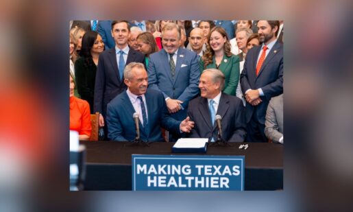 Texas Gov. Abbott, RFK Jr. Launch Bipartisan Health Bills To Boost Public Wellness