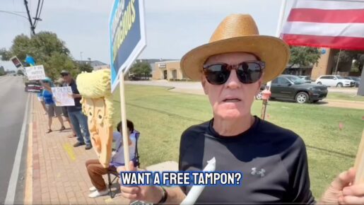 BlazeTV’s Alex Stein Says He Was Attacked After Handing Out ‘Free Tampons’ at Anti-Trump Rally