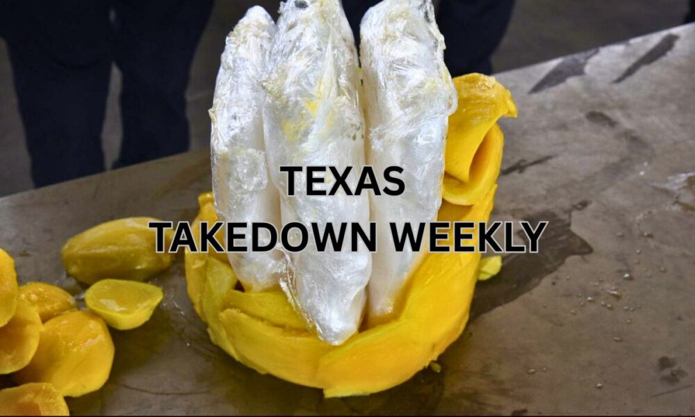 Texas Takedown Weekly: $16M Meth Mangoes, $557K Heroin, Rehab Boss Busted