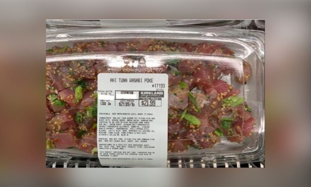 Listeria Scare Prompts Recall Of Costco’s Ahi Tuna Wasabi Poke In Over 30 States