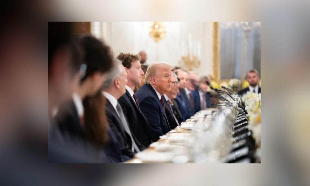 Trump Hosts Tech Titans At White House To Bolster U.S. AI Leadership