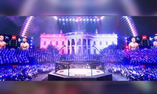 White House Rumble Renderings: UFC Plans Historic South Lawn Fight Night