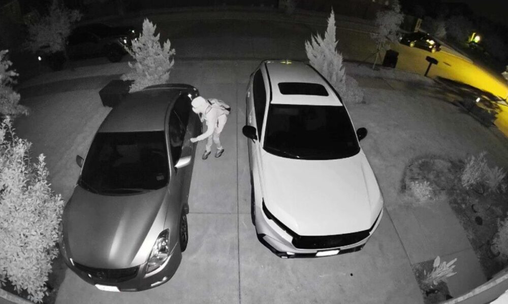 Surveillance Footage Shows Suspect In String Of Collin County Car Burglaries