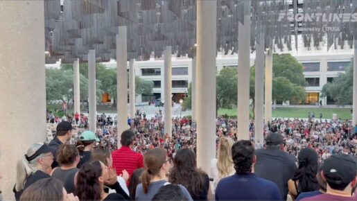 Gov. Abbott Calls UTSA’s Charlie Kirk Vigil “Beautiful” Tribute