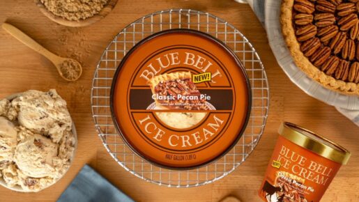 Pie In The Sky Ice Cream: Blue Bell’s Limited-Time Pecan Pie Flavor Hits DFW Via Drones