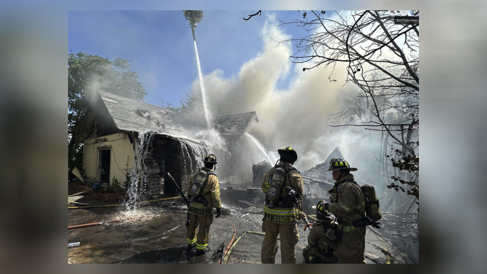 Two Fort Worth Firefighters Hospitalized After House Fire Collapse