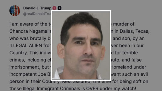 Trump: ‘Time For Being Soft On Illegal Alien Criminals Is Over’ After Dallas Beheading