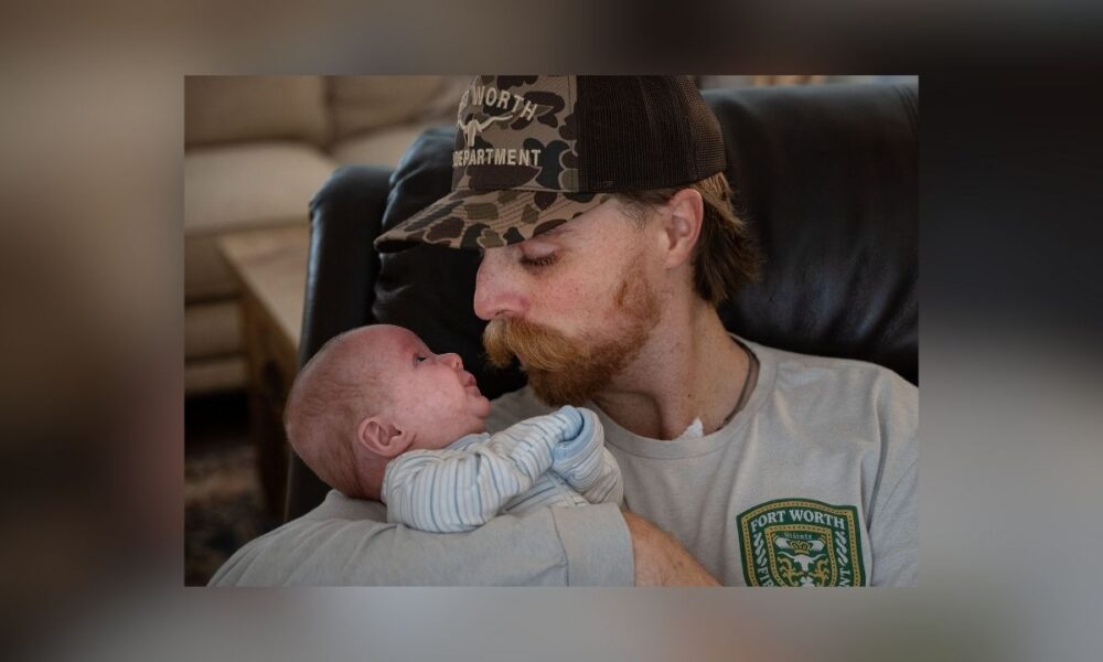 Together At Last: Fort Worth Firefighter, Infant Son Reunite After Lengthy Medical Recoveries