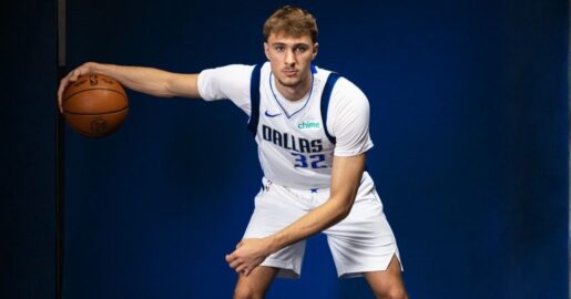 Dallas Mavericks Rookie Cooper Flagg Touted As Future Star, Dominates Rookies in GM Survey