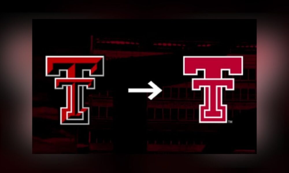 Texas Tech Athletics Unveils Modernized Logo: From Metallic To Minimal