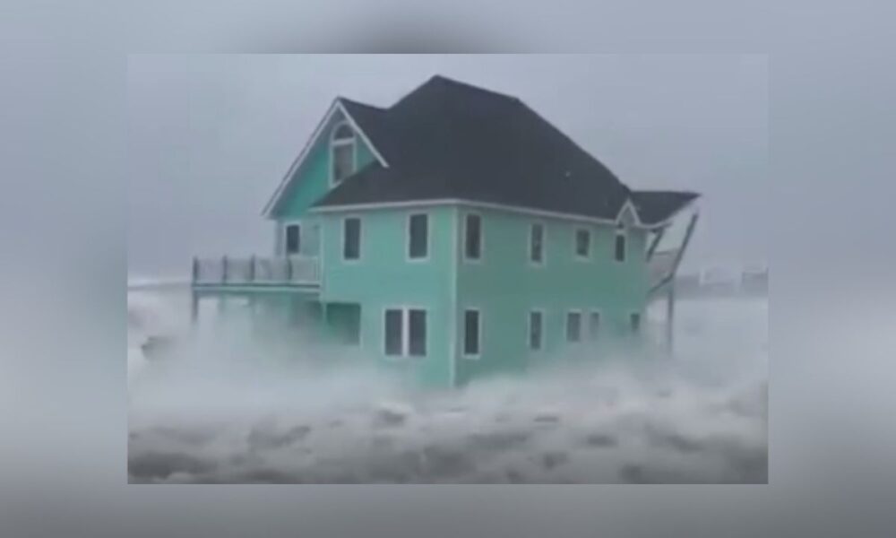 Outer Banks Erosion Crisis: 50 mph Winds, 10-ft Waves Topple Buxton Houses
