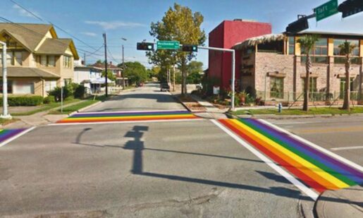 Houston’s METRO Crews Remove Montrose Rainbow Crosswalks Under State Mandate
