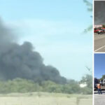 Plane Crashes Near Hicks Airfield, Ignites Multiple Semi-Trucks In Northwest Fort Worth