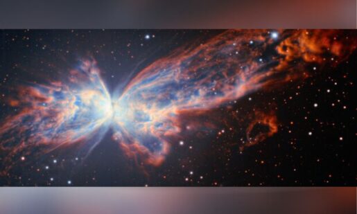 Chilean Students Choose Cosmic Butterfly To Mark 25 Years Of Gemini South Telescope