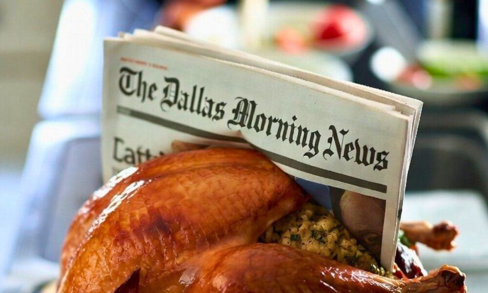 Hearst’s Thanksgiving Menu For DMN Staff: 26 Helpings Of Pink Slips