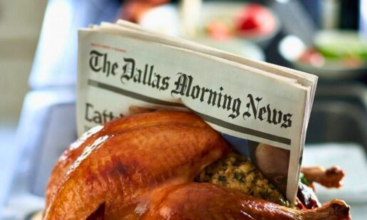 Hearst’s Thanksgiving Menu For DMN Staff: 26 Helpings Of Pink Slips