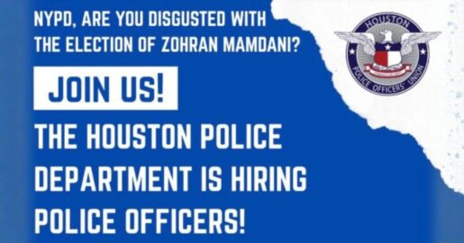 Houston Police Union Courts NYPD Officers After Mamdani NYC Win