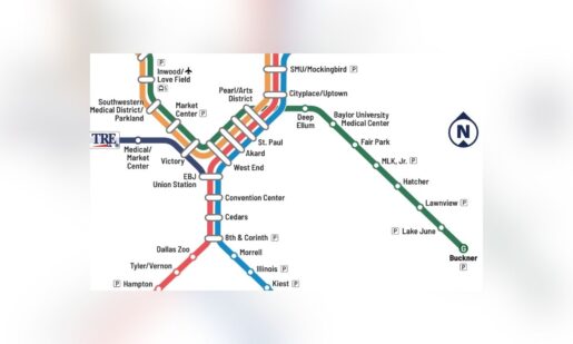 Lighting Strike Disrupts DART Service