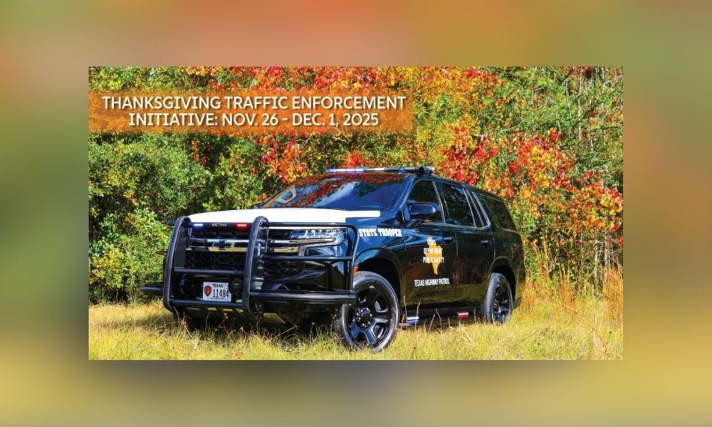 Texas DPS Launches Thanksgiving Highway Crackdown
