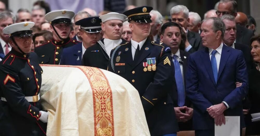 Dick Cheney Funeral: Biden, Bush, Liz Cheney Lead Emotional Tributes