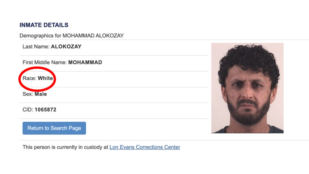 Afghan Foreign National Who Made Fort Worth Bomb Threat Listed As “White” In Booking Records
