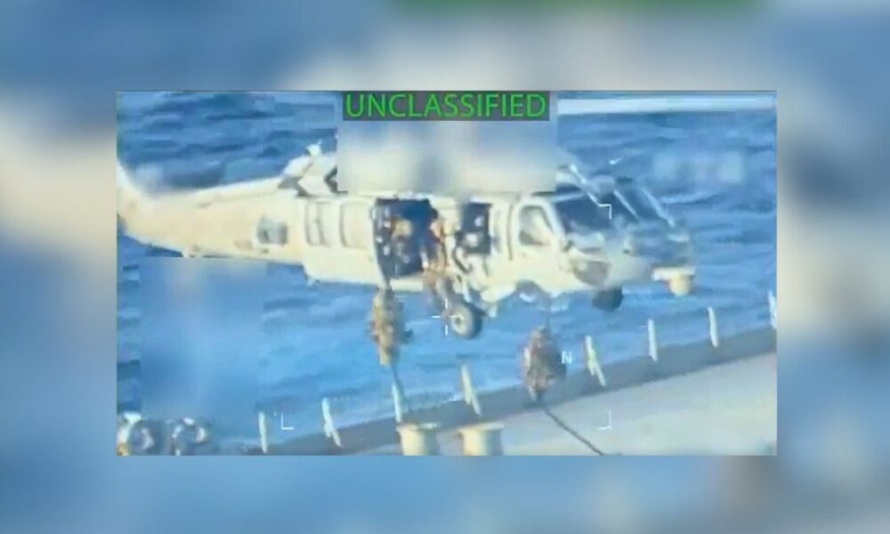 Video: U.S. Forces Storm And Capture Sanctioned Venezuelan Oil Tanker At Sea