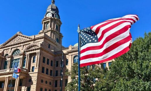 Tarrant County Sheriff’s Office Hosts Flag-Raising Ceremony For Flag Sojourn 250