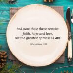 Turning An Empty Christmas Table Into 17 Acts Of Love