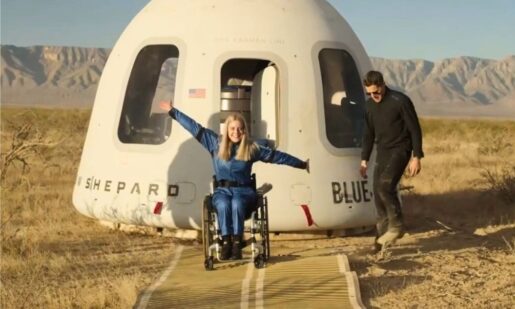 Unstoppable! Wheelchair-Bound Engineer Michi Benthaus Blasts Into Space History