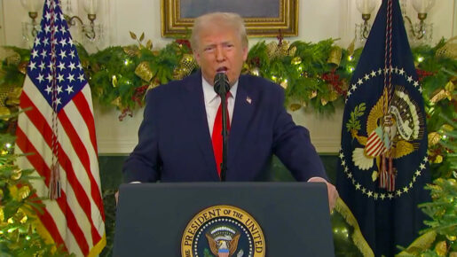 Trump Hails Border, Energy And Tariff Gains In Primetime Address