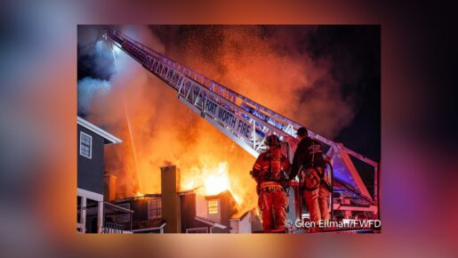 Fort Worth Apartment Fire Displaces 13, Including 2 Children