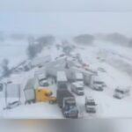 Snow Squalls Trigger Massive 100-Vehicle Pileup On I-196 In Western Michigan