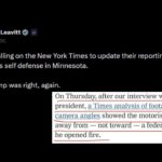 White House Pushes Back On The New York Times, Democrats Over ICE Shooting Coverage