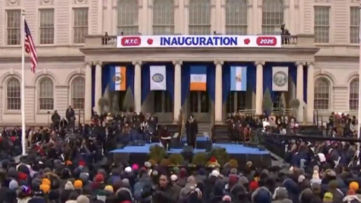 Socialist Anthem “Bread and Roses” Played Ahead Of Mayor Zohran Mamdani’s Swearing-In