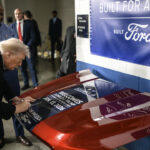 President Trump Touts Auto Industry Growth, Economic Claims During Michigan Visit