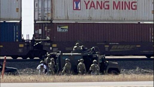 Texas Train Stopped Cold: SWAT, Rangers, Helicopter Hunt For Possible Armed Man
