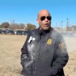 “That Last One Hit”: Fort Worth Police Chief Eddie Garcia Volunteers For Pepper Ball De-Escalation Demo