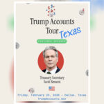 Treasury Secretary Scott Bessent To Promote $1,000 ‘Trump Accounts’ In Addison