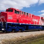 Declaration Of Independence Meets Diesel Power: CPKC Unveils Old Glory Locomotive For USA 250