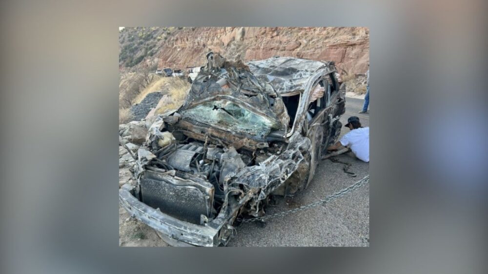 Driver Survives 200-Foot Plunge Off Cliff In Palo Duro Canyon After Tire Blowout