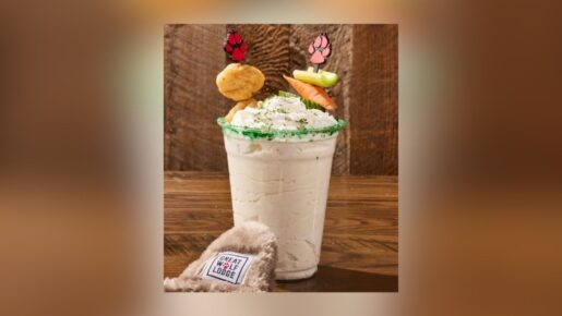 Great Wolf Lodge Ranch Milkshake: Vanilla Ice Cream + Ranch Dressing + Chicken