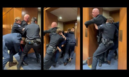 Marine Veteran Breaks Arm In Capitol Confrontation With Navy SEAL Veteran Sen. Tim Sheehy