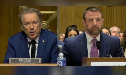 Markwayne Mullin Stands Firm Against Rand Paul’s Challenges In Tense DHS Confirmation Hearing
